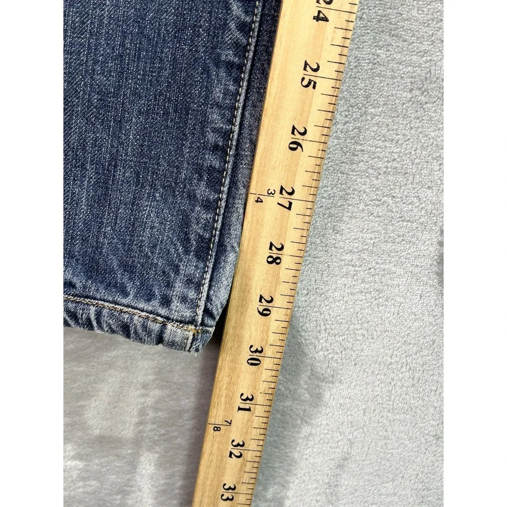 7 For All Mankind Relaxed Straight Jeans Men's Size 34x30 Western Cowboy Grunge